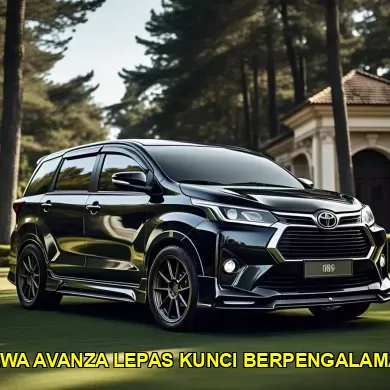 sewa avanza lepas kunci berpengalaman